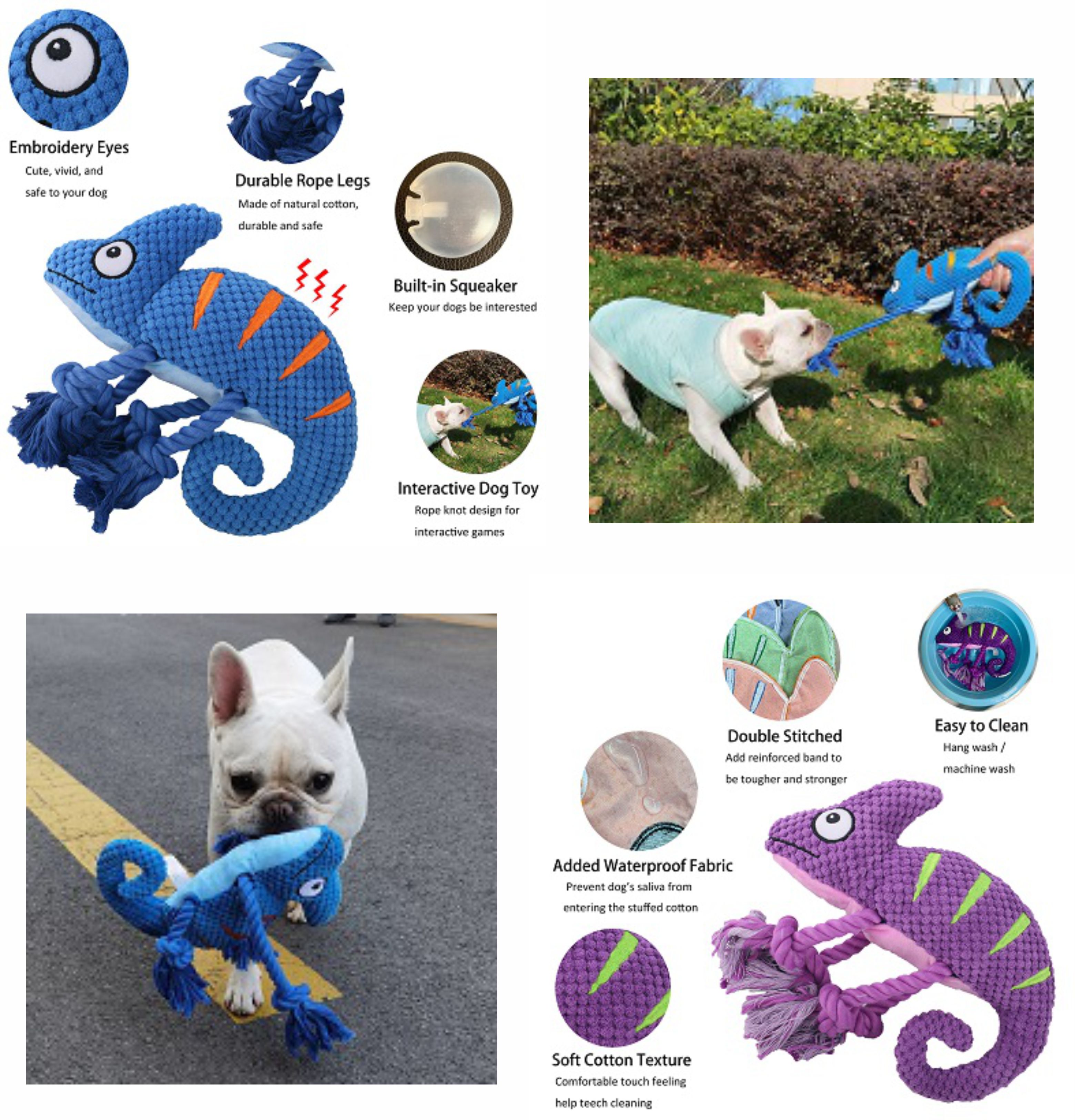 plush squeaky dog toys