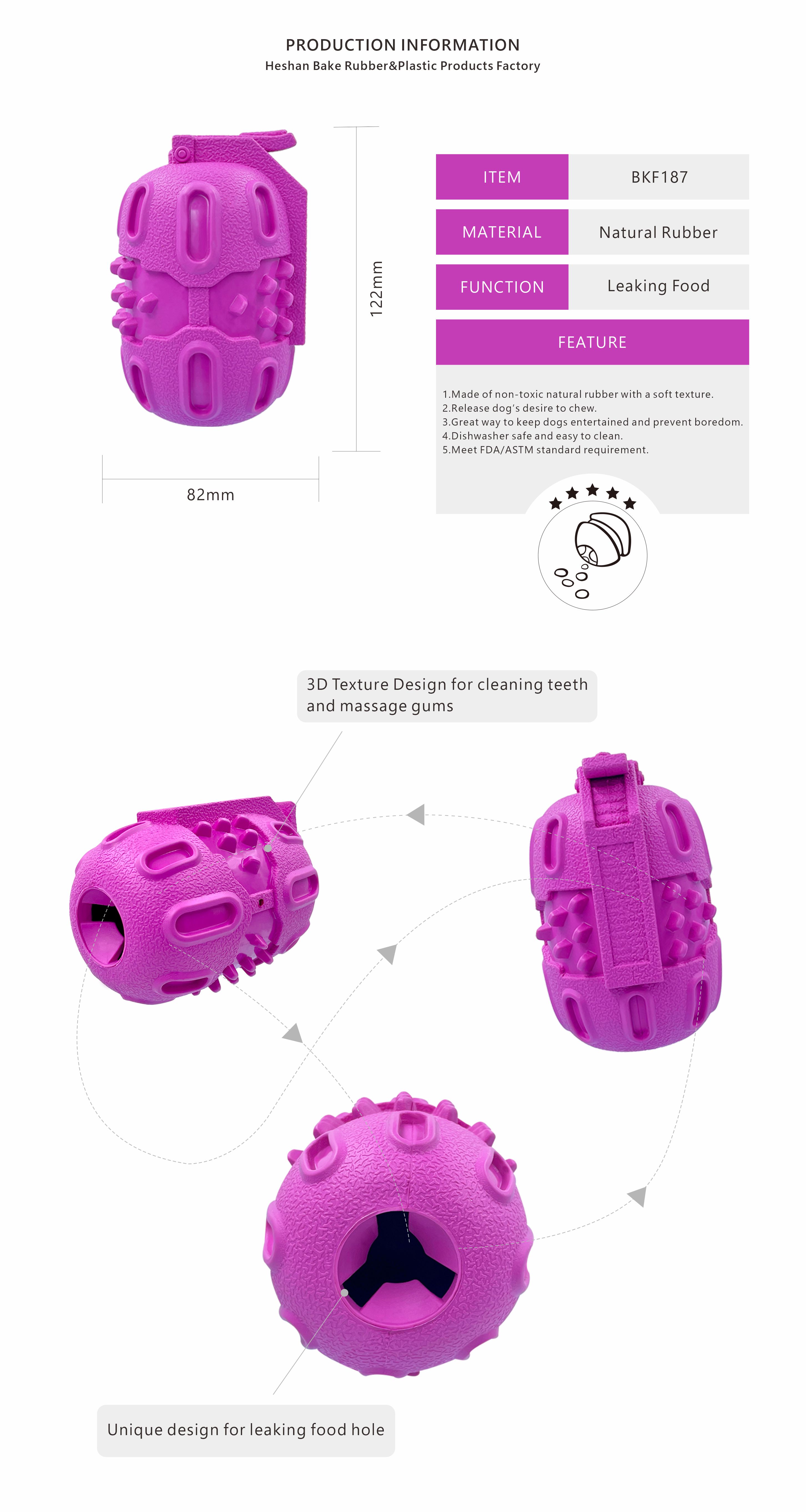 rubber toys