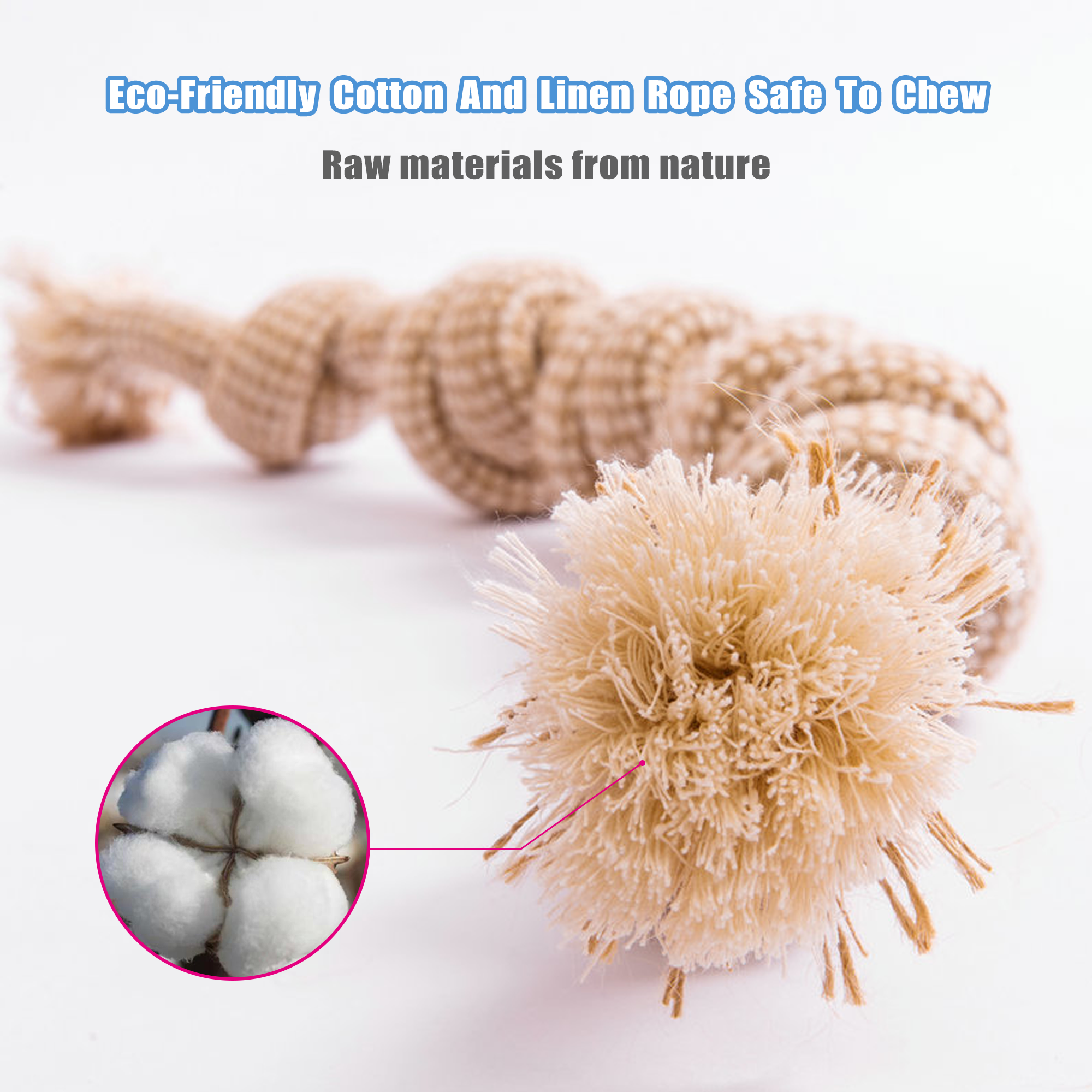 dog toys knot rope