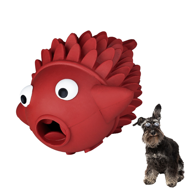 2022 Novelty Design Pet Toys Popular Dog Treat Dispenser Made From Natural Rubber