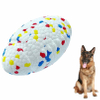 Rugby Design E-TPU Material Safe And Durable Dog Chew Ball Eco Friendly Dog Chew Toys