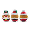 Squeaky Santa Wholesale Christmas Plush Dog Toys for Christmas Manufacturers