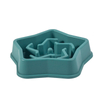 Made of High-quality PP Material, Star-shaped Design Prevents Dogs From Eating Fast Pet Slow Food Bowls