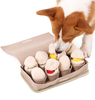 Pet Snuffle Mat for Dogs Sniff Mat Nosework Feeding Mat Slow Feeder Interactive Dog Puzzle Toys Plush Egg