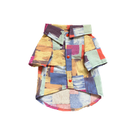 High Value Mixed Color Design Dog Shirt Is Made of Soft And Comfortable Cotton, Cute And Fashionable Dog Clothes