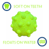 E-TPU Dog Toy High Elasticity Can Float on The Water The Protruding Part Can Help Dogs Clean Their Teeth Durable Dog Toy