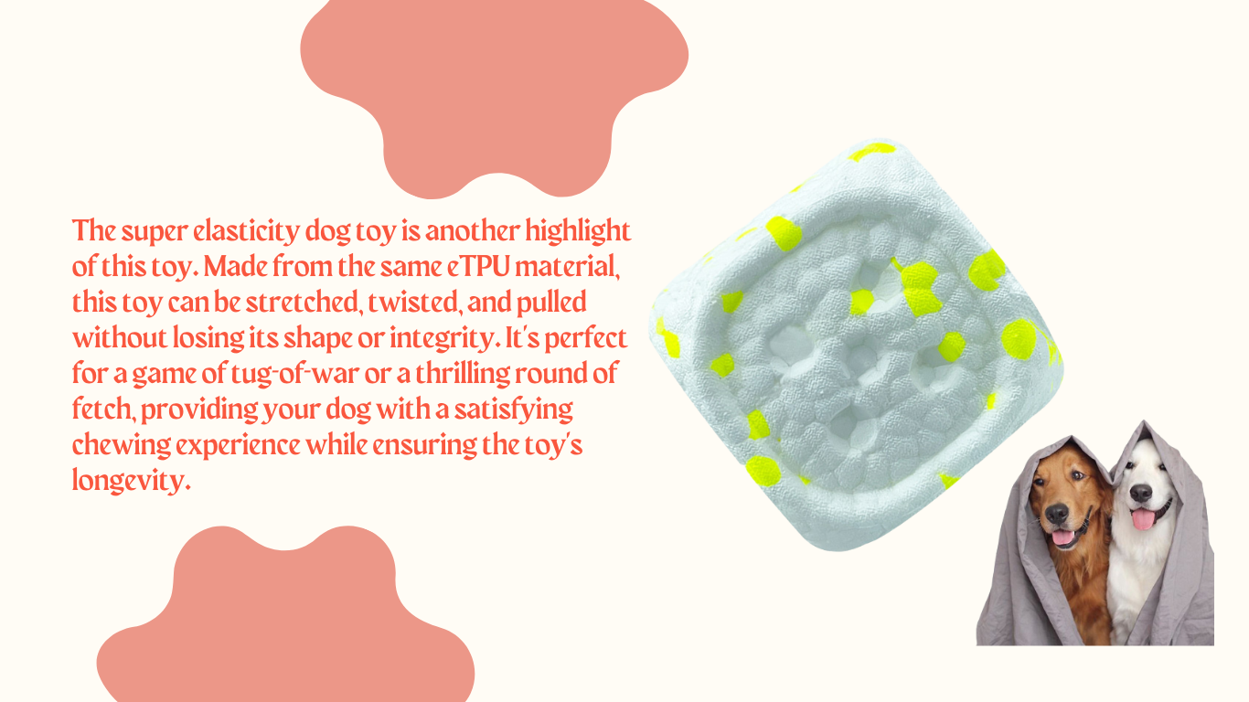 super elasticity dog toy
