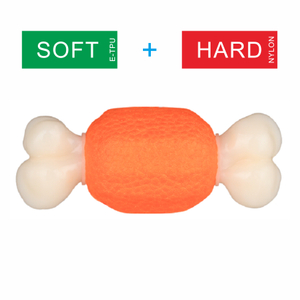 Nylon Vs Etpu Non Toxic Play Dog Toy for Aggressive Chewers