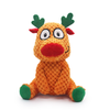Pet Christmas Reindeer Stuffed Gifts Plush Toys for Dogs That Chew