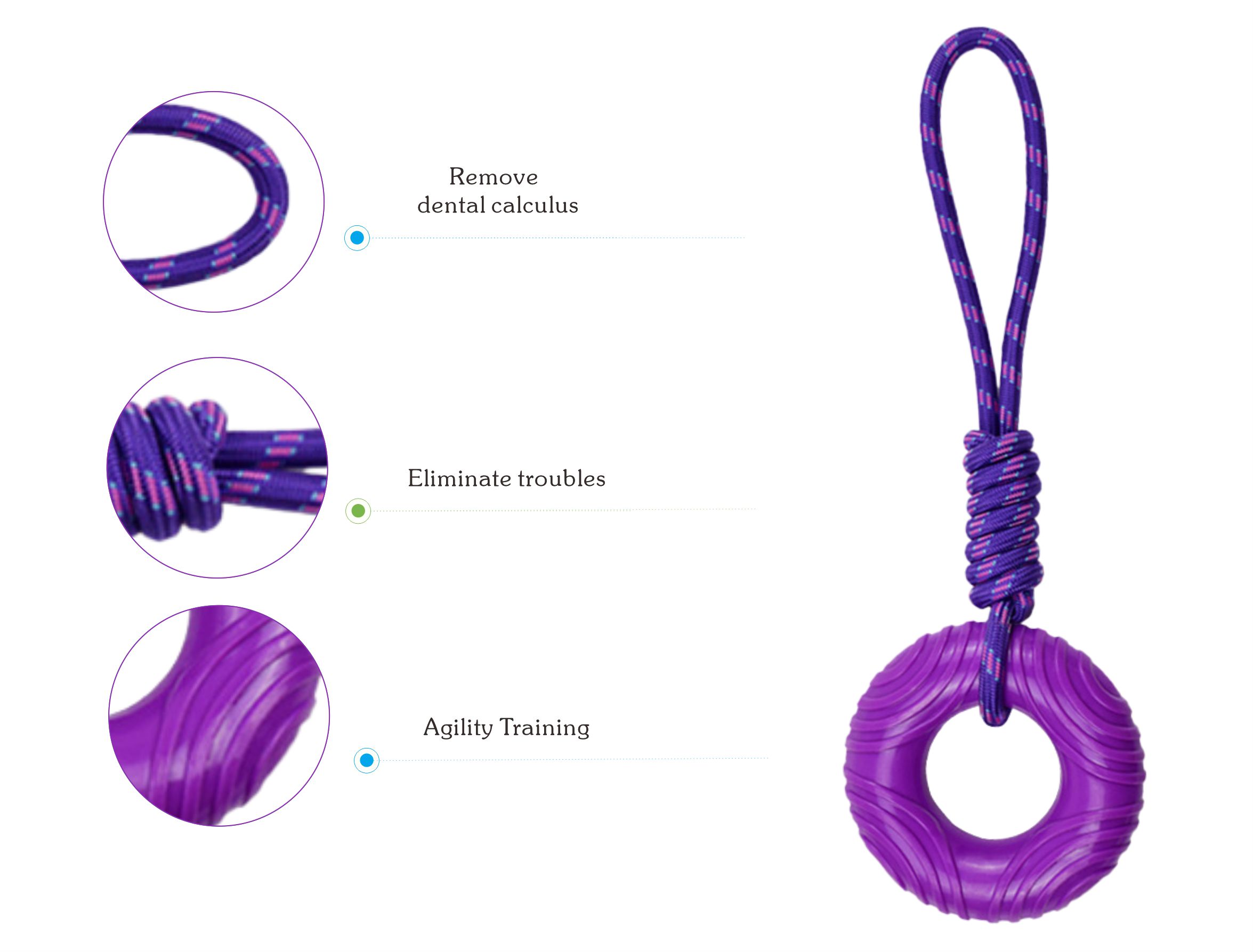 tpr dog toy rope knots