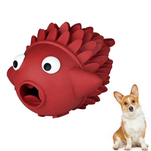 Anti-Anxiety Dog Toys Made with 100% Natural Rubber Chewy Treat Dispenser Calm Dog Toys