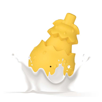 Best Dog Chew Treat Pear Toys Made of 100% Natural Rubber Safe Pet Play Toys