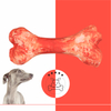 Soft Rubber Dog Chew Bone Aggressive Chewer Dog Bones Chew Toys