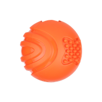 Factory Wholesale Natural Rubber Dog Toy Chewing Feeder Dispensing Interactive Ball