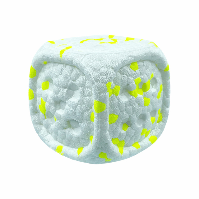 Super Elasticity Dice Reflex Dog Ball Good Summer Play Toy