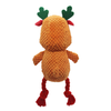 Best Material Christmas Reindeer Plush Dog Rope Calming Chew Toy