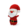 Santa Claus Chew Safe Proof Soft Dog Toy for Dogs That Cleans Teeth