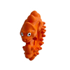 100% Natural Rubber Eco-Friendly Dog Toy Chameleon Shape Novel and Funny Help Dog Clean Teeth Non-toxic Dog Toys