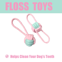 Dog Loves Toys Made of Safe Materials Chewy Knotted Rope Playset Dog Rope Chew Toys