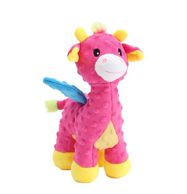 Sturdy Chew Plush Toys Made of Soft Fabric Filled with High Quality PP Cotton squeaky chew toy