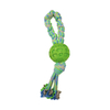 Ball Dog Toy for Aggressive Chewers Best Tug of War Interactive Toy with Bungee Tug Dog Tpr Rope Toy