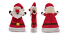 Best Interactive Santa Claus Stuffed Dog Toy Treat Dispenser for Chewers
