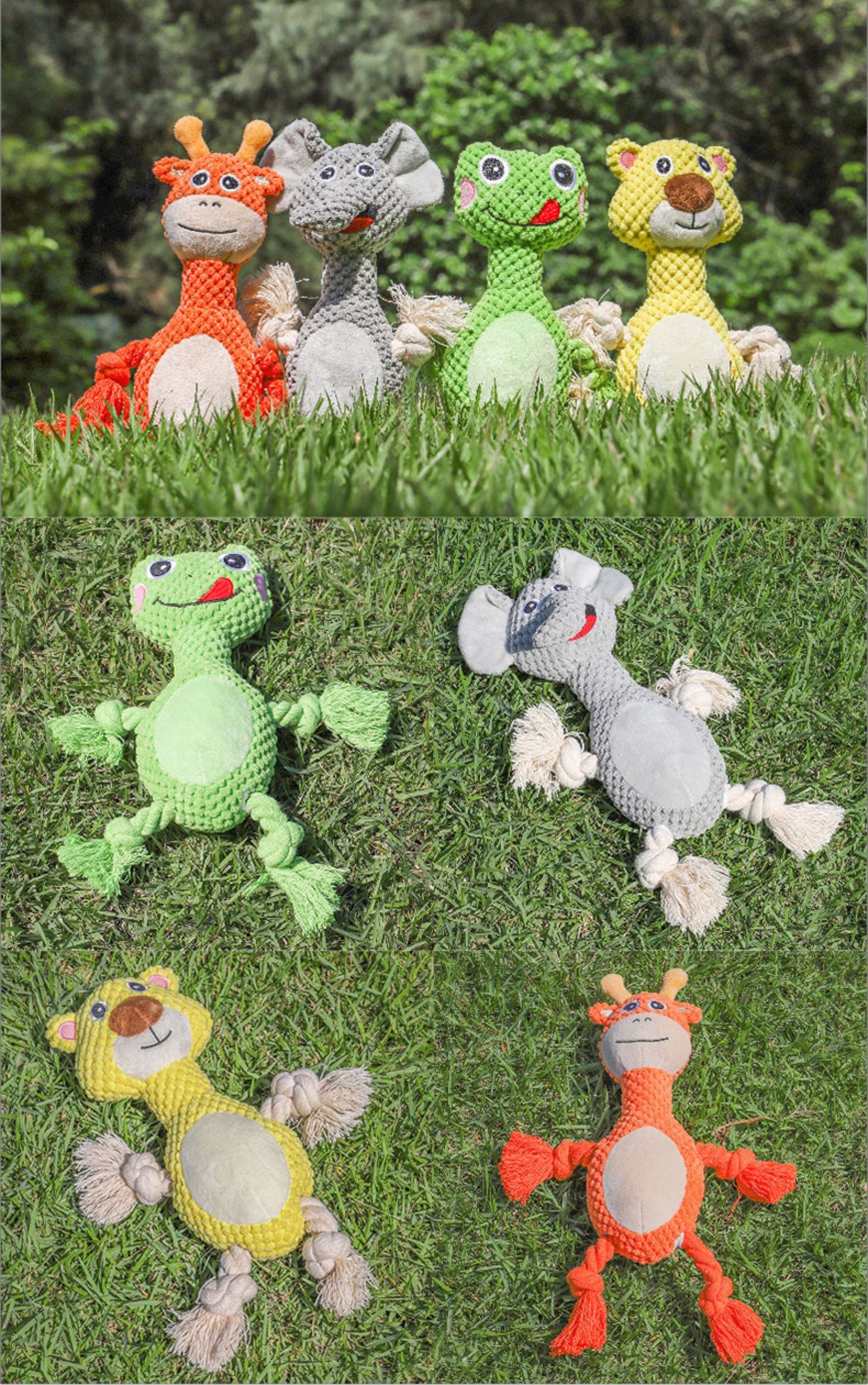 interactive plush dog toys
