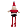 Wholesale Smiley Face Santa Claus Dogs Toy Christmas Plush Dog Toys Manufacturers
