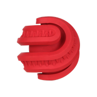 Customized Slow Feeder Interactive Chewing Non Toxic Rubber Bite Resistance Durable and soft rubber dog toy