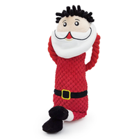 Christmas Santa Rope Dog Toy for Dogs Who Chew Through Everything