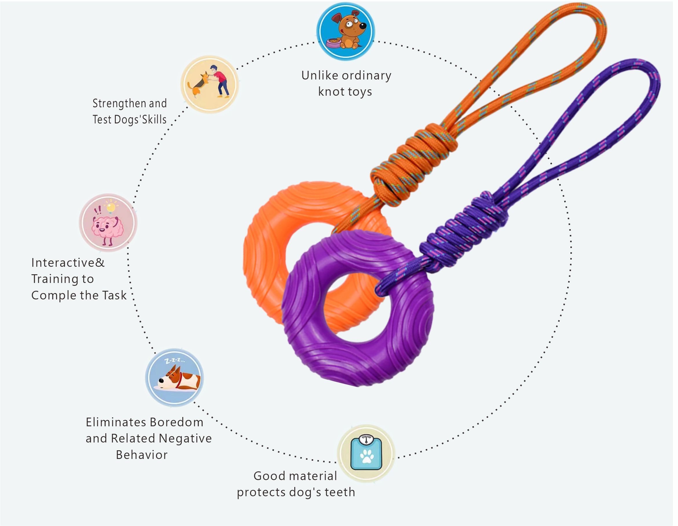 squeaky tpr dog toy