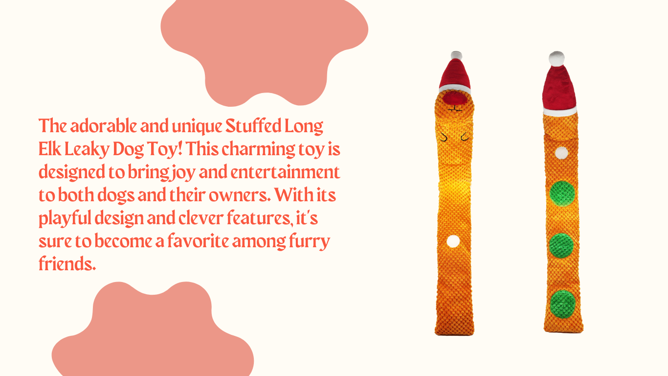 squeaky christmas dog toy