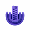 Treat Dispenser Made of Eco-Friendly Natural Rubber Safe and Hygienic Purple Durable for Aggressive Chewers