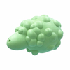 Rubber Dog Toy Manufacturer Small Sheep New Design Chewy Clean Teeth Squeaky Dog Chew Toy