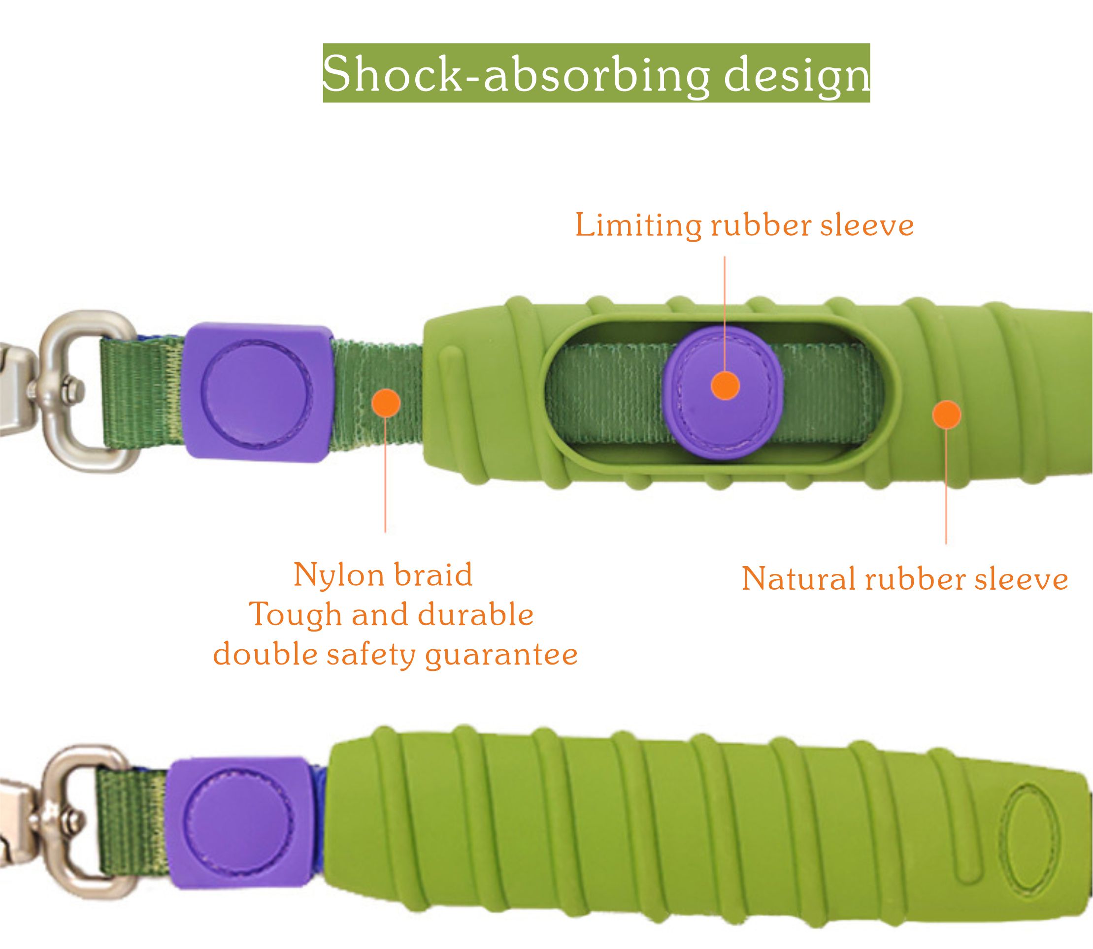 elastic buffer traction rope on amazon