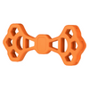 Rubber Tug-of-war Indestructible Dog Bone Shaped From Toothbrush Toys Interactive Dog Toy
