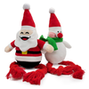 Wholesale Smiley Face Santa Claus Dogs Toy Christmas Plush Dog Toys Manufacturers