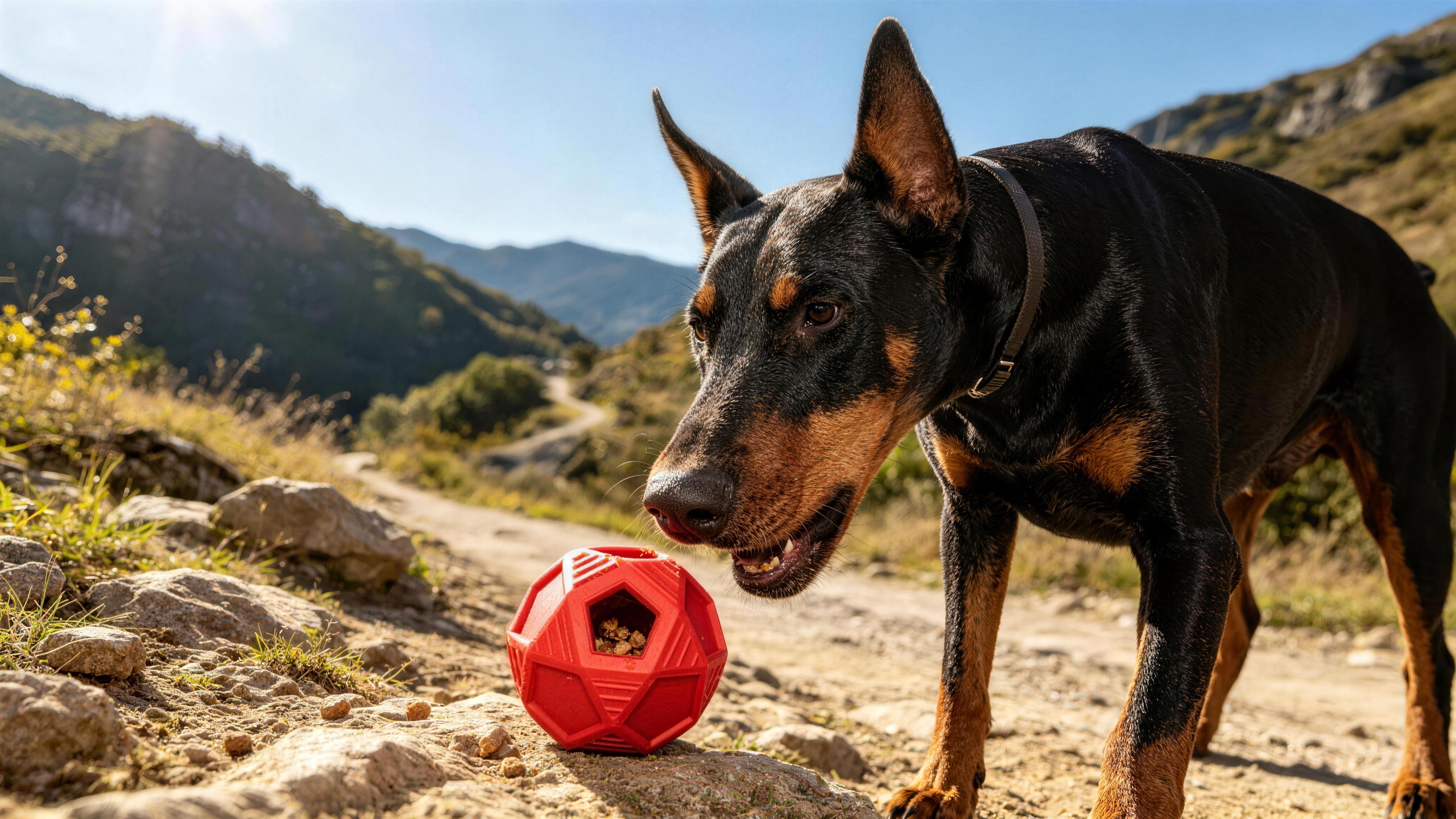 slow feeder hollow dog chew toy